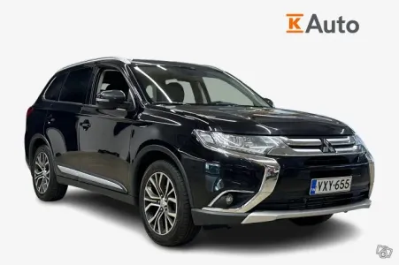 Mitsubishi Outlander 2,2 DI-D Intense AT 4WD 5P / Adapt. Cruise / Vetokoukku / Suomi-auto /